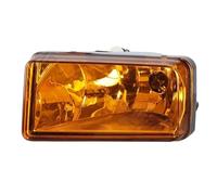 Msisuhoa For Chevrolet For Silverado For Tahoe For Suburban For Avalanche 2007-2013 Front Bumper Fog Light GM2593160 GM2592160 Car Front Fog Lamp(Yellow Lens-Right)
