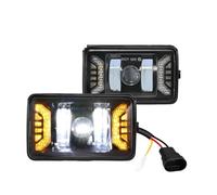 Msisuhoa For F150 2015 2016 2017 2018 2019 2020 1 Pair Car Front Bumper LED Fog Lights With DRL Turn Light Car Front Fog Lamp