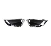 Msisuhoa For JEEP For GRAND For CHEROKEE 2016-2022 2PCS Car Front Bumper Fog Light Frame Fog Lamp Bezel 68261710AA 68261711AA Car Front Fog Lamp