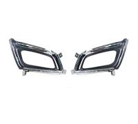 Msisuhoa For KIA K5 For Optima 2014 2015 2016 Foglamp Foglight Front Bumper Fog Light DRL Daytime Driving Lamp Cover Frame Hood Bezel Car Front Fog Lamp(Cover one pair)