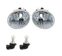 Msisuhoa For Lexus ES330 2005-2006 Fog Lamp Assembly Front Bumper Anti Fog Light 81211AC040 8121142061 Car Front Fog Lamp(Pair With LED S10)