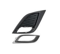 Msisuhoa For Mazda 3 2010 2011 BBN250C21C Car Left Front Bumper Fog Light Grille Fog Lamp Grill Cover With Chrome Frame Car Front Fog Lamp