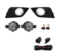 Msisuhoa For Nissan For Sentra For Sylphy 2016 2017 2018 LED Fog Light Car DRL Daytime Running Lamp Bumper Driving Switch Relay Car Front Fog Lamp(Led White)