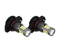 Msisuhoa For Peugeot 2008 2013 2014 2015 2016 2017 2018 2019 LED Car Front Fog Light Lamps 2504 PSX24W 12276 Bulbs Auto Accessory Car Front Fog Lamp