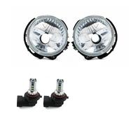 Msisuhoa For Subaru For Forester SH For Impreza For WRX For STI 2008-2010 Fog Lamp Assembly With Bulb F84501SC000 84501SC040 84501SC050 Car Front Fog Lamp(Pair With LED M10)