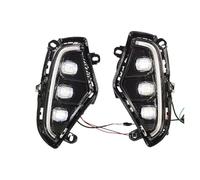 Msisuhoa For Toyota For RAV4 2018-2021 Car LED Front Fog Lamp Daytime Running Light DRL Lefr And Right LED Foglight Accessories Car Front Fog Lamp