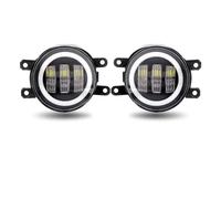 Msisuhoa For Toyota For RAV4 For Yaris For Venza For 4Runner For Highlander 2006-2017 3.5inch LED Fog Lights DRL Halo Ring 12V Foglamp Car Front Fog Lamp