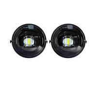 Msisuhoa For Toyota For Tacoma For Tundra For Sequoia 2005-2012 2013 2014 2015 LED Fog Light Angel Eyes DRL Clear Lens Car Front Fog Lamp(LED White Only)