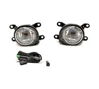 Msisuhoa For Toyota For Yaris For Vios 2020 2021 2022 Car LED Front Bumper Fog Light Fog Lamp Cover Wire Harness Grille Foglights Frame Car Front Fog Lamp(Yellow Fog and wire)