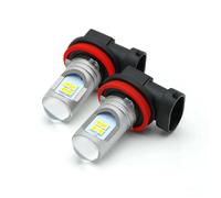 Msisuhoa For Volvo C30 C70 S40 2004-2012 S80 V50 V70 For XC60 2010-2013 XC70 2pcs LED Fog Light Blub H8 H11 Lamp Canbus No Error Car Front Fog Lamp
