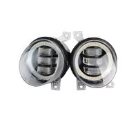 Msisuhoa For VW For Amarok 2010 2011 2012 2013 2014 2015 2016 2 X 30W LED Fog Light Truck Angel Eye Fog Daytime Running Lamp DRL Car Front Fog Lamp(White and Blue)