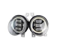 Msisuhoa For VW For Amarok 2010 2011 2012 2013 2014 2015 2016 2 X 30W LED Fog Light Truck Angel Eye Fog Daytime Running Lamp DRL Car Front Fog Lamp(Yellow and Yellow)