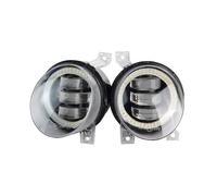Msisuhoa For VW For Amarok 2010 2011 2012 2013 2014 2015 2016 2 X 30W LED Fog Light Truck Angel Eye Fog Daytime Running Lamp DRL Car Front Fog Lamp(White and Yellow)