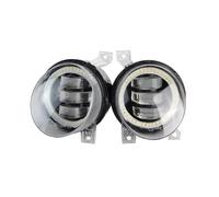 Msisuhoa For VW For Amarok 2010 2011 2012 2013 2014 2015 2016 2 X 30W LED Fog Light Truck Angel Eye Fog Daytime Running Lamp DRL Car Front Fog Lamp(White and Red)