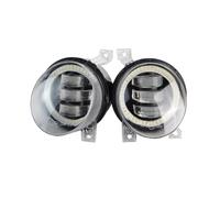 Msisuhoa For VW For Amarok 2010 2011 2012 2013 2014 2015 2016 2 X 30W LED Fog Light Truck Angel Eye Fog Daytime Running Lamp DRL Car Front Fog Lamp(Yellow and White)