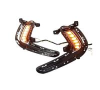 Msisuhoa Front Fog Light For Hyundai For Elantra 2016 2017 2018 Fog Light Bumper LED Daytime Running Light LED Turn Signal Fog Lamp Assembly Car Front Fog Lamp