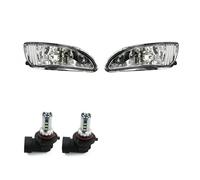 Msisuhoa Front Fog Light For Lexus RX330 2004 2005 2006 RX350 2007 2008 2009 Car Fog Light With Bulbs Daytime Running Lamp Car Front Fog Lamp(Pair With LED M10)