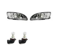 Msisuhoa Front Fog Light For Lexus RX330 2004 2005 2006 RX350 2007 2008 2009 Car Fog Light With Bulbs Daytime Running Lamp Car Front Fog Lamp(Pair With LED S10)