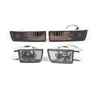 Msisuhoa Front Fog Light For VW For Jetta MK3 For Golf 1992 1993 1994 1995 1996 1997 4PCS Set Car Smoked Bumper Fog Light Turn Signal Lamp Car Front Fog Lamp