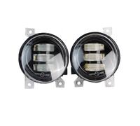 Msisuhoa Front Fog Light For VW For Scirocco 3 III 2008-2014 2 X Angel Eye LED Fog Light DRL Canbus Car Fog Daytime Running Lamp Assembly Car Front Fog Lamp(Dual Color)