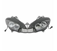 Msisuhoaf Motorcycle Headlamp Assembly For YZF R6 2003-2005 For YZF R6S 2006-2009 Motorcycle Front Headlight Head Lamp Upper Fairing Stay Bracket Front Headlight(Only Headlight)