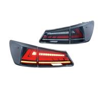 Msisuhoaf Rear Light Assembly For Lexus IS250 IS350 ISF IS II 200d 220d 2006-2013 Sequential Blinker Black Rear Lamps Assembly LED Tail Lights