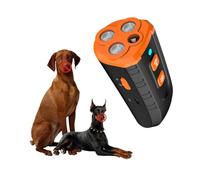 Msiud Anti-Bark Ultrasonic Barking Control Device, Sonic Bark Deterrents with 3 Modes 10m 33FT Range, Rechargeable Bark Deterrent Devices, Dog Repeller for Indoor Outdoor Dogs Training, Up to 30 Days