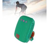 Msiud Bike Blue Tooth Speaker, Portable Handlebar with FM Radio, Integrated Design Speaker with Loud Sound for Riding, IPX5, Support Memory Card, Wire Less for Cycling, Hiking (Peacock Blue)
