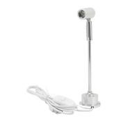 Msiud LED Mini Spot Lights, Standing Mounted Spotlight Jewelry Cabinet Lamp, USB Power Dimmable Shelf Lamps Adjustable Head, for Painting Picture Plants Jewelry Showcase Model Display Shelves, White