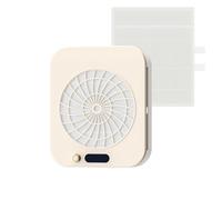 Msiud Nail Drill Dust Collector, 80W Powerful Electric Vacuum Fan Extractor with Adjustable Suction 160CFM Low Noise Brushless Motor Reusable Washable Filter for Manicure Polishing Acrylic Nails Salon