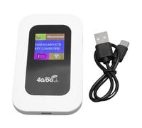 Msiud Portable WiFi Hotspot, 300Mbps Dual Band 5G/4G LTE Unlocked Mobile Router Pocket Hotspot with SIM Slot USB C Charging Long Battery Remote Work for Travel Camping RV and Van Life