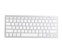 Msiud Universal Multi Device Blue Tooth Keyboard, Ultra Compact Wireless for German French Spanish Italian, Compatible (Italian QWETZ Layout)