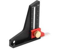 Msiud Woodworking Height Gauge, Depth Measuring Ruler for Carpenter