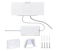 Mskekit Router Wall Mount for Starlink Standard 4/4X/gen 3,All in One V4 Mesh Router and Power Supply Mounting Kit,for StarLink V3&Gen3 HP Standard Router