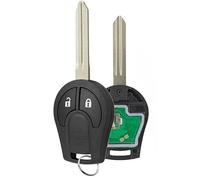 MSKEYZ For 2 Buttons Car Remote Control Key Fob For Nissan Juke F15 Navara D23M Nissan K13 FCCID:CWTWB1U761 ID46 chip 433MHZ ASK