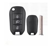 MSKEYZ for 3-Buttons Car Key Fob with VA2 Blade Fit For Peugeot 208/308/508/2008/3008/5008/Expert/Partner & Citroen Berlingo/Dispatch & Toyota Proace