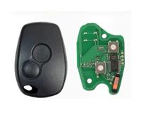 MSKEYZ For 433MHZ 2 Buttons Car Key Fob FIt For Renault Clio Twingo Trafic Vivaro Master Dacia Duster Sandero Kangoo PCF7947 Chip VA2 Blade