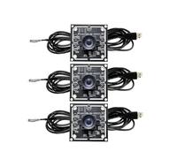 Mskidand 3PCS 100 Degree Camera Module 1MP OV9732 1280x720 USB Free Driver Manual Focus,with 3 Meter Cable for WinXP/7/8/10