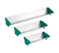 Mskidand 3Pcs 8In 10In 16In Dual Edge Aluminum Emulsion Scoop Coater for Silk Screen Printing Coating Tool, 3 Sizes