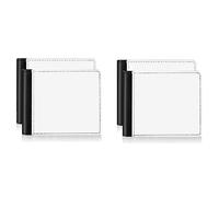 Mskidand 4Pack Sublimation Wallet Leather Blank Heat Transfer Sublimation Wallets Bank for Men Gift Office Travel Easy Install