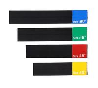 Mskidand Drum Cymbals Mute Belt, Drum Cymbals Mute Pad, Cymbals Silencers Ring 14 Inch 16 Inch 18 Inch 20 Inch
