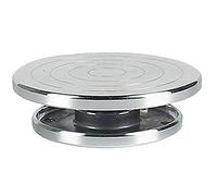 Mskidand Heavy Duty Sculpting Wheel Turntable Pottery Stand Revolving DIY Tool Art Crafts Platform for Model Building - 15cm