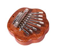 Mskidand Mini Kalimba 8 Key Exquisite Finger Thumb Piano,Gift for Beginners Music Lovers Players,Cute Pendant Claw