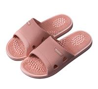 Mskmnkot Acupressure Slippers Foot Massager Acupuncture Sandals Acupoint Stimulation Slippers Shoes Reflexology Sandals Pain Relief Non-Slip Women and Men, 40-41