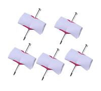 Mskmnkot Magic Props 5pcs Novelty Bloody Nail Through Finger Prank Trick Joke Magic Props April Fool Halloween Party Spoof Toy