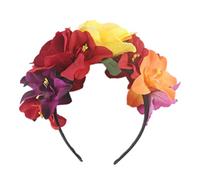 Mskmnkot Party Headband Mexican Flower Headband Headpiece Party Costume Nc27, Flower