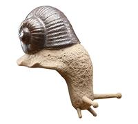Mskmnkot Snail Ornaments for The Home Ceramic Snail Decoration Mini Cute Ornaments for Garden Micro Landscape Figurine for Indoor Outdoor Garden Decor 1.46x3.07x3.15 I