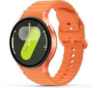 Msksjer Compatible with Samsung Galaxy Watch 7/6/5/4 40 mm 44 mm Bracelet Men Women No Gap 20 mm Soft Silicone Sports Bracelets for Galaxy Watch FE 40 mm/6 Classic 43 mm 47 mm