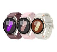 Msksjer Sport Straps Compatible with Samsung Galaxy Watch 7/6/5/4 40mm 44mm Men Women, No Gap 20mm Soft Silicone Strap for Galaxy Watch FE 40mm/6 Classic 43mm 47mm, 3 Pack Wristbands