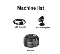 MSL 2 Pack WiFi Camera, Security Camera HD 1080P Wireless Camera with Night Vision Motion Detection, Wireless Small Video Camera for Home Indoor Outdoor Security